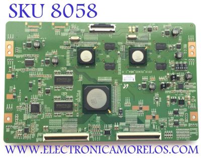 T-CON PARA TV SAMSUNG / NUMERO DE PARTE LJ94-03860A / BN81-04164A / 3860A / 2010_R240S_MB4_1.0 / PANEL LTF550HQ01-A08 / MODELO LN55C750 / LN55C750R2FXZA / LN55C750R2FXZA SQ01
